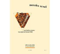 Maurice Ravel: Piece En Forme De Habañera / Score