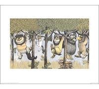 Maurice Sendak (Let The Wild Rumpus Start II 40 x 50 cm Toile Imprimée