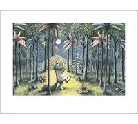 Maurice Sendak (to The Land of The Wild Things 60 x 80 cm Toile Imprimée