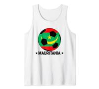 Mauritania Soccer Team Mauritania Flag Jersey Football Fans Débardeur