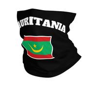 Mauritaniens Drapeau De La Mauritanie Homme Femme Echarpe Gaiter Ultra-Douce Echarpe Tête Pirate Respirant Bandeaux pour Yoga Ski Course À Pied