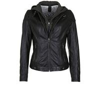 Mauritius Cacey LEGV Femme Veste en cuir noir 100% Cuir Regular/Coupe standard