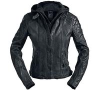 Mauritius Chasey Femme Veste en cuir noir M 100% Cuir Regular/Coupe standard