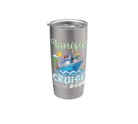 Mauritius Cruise Squad 2026 Matching Family E24 Gobelet isotherme en acier inoxydable double paroi