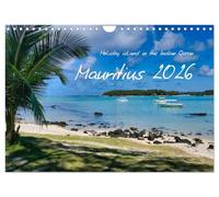 Mauritius - Holiday island in the Indian Ocean (Wall Calendar 2026 DIN A4 landscape), CALVENDO 12 Month Wall Calendar: The colorful island in the Indian Ocean offers unforgettable impressions.