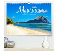 Mauritius - Pearl of the Indian Ocean (High Quality Premium Wall Calendar 2027 DIN A2 landscape),CALVENDO 12 Month Wall Calendar: Sculpted by volcanoes, Mauritius is a paradise island