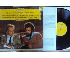 Maurizio Pollini Giuseppe Sinopoli - Masse Omaggio a Edgard Varese und Kammersymphonie op. 9. Maurizio Pollini Giuseppe Sinopoli. Digital Recording Stereo