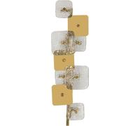 Mauro Ferretti Applique Glassy E14 24x13x76 cm or naturel