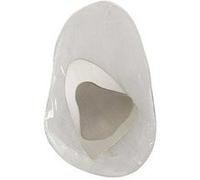 Mauro Ferretti - Applique murale en verre Ocean 21 x 8 x 31 cm argent et blanc Argent et blanc