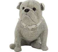 Mauro Ferretti Bulldog Sparky 17x11x14 cm argenté