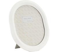 Mauro Ferretti Cadre photo ovale 20x25 cm blanc