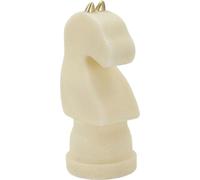 Mauro Ferretti chess horse decorative figurine Quarzy 14x13x31 cm white gold
