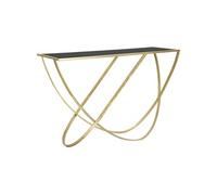 Mauro Ferretti - Console en métal Ring 120 x 40 x 79 cm Noir