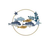 Mauro Ferretti - Décoration murale en métal Marine 77 x 5 x 63 cm Multicolore G