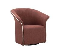 Mauro Ferretti - Fauteuil en tissu Siena 83.5 x 66 x 80 cm bordeaux