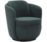 Mauro Ferretti - Fauteuil en tissu Torino 70 x 72 x 75 cm bleu vert Bleu vert G