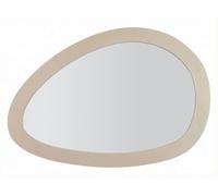 Mauro Ferretti Italian Design Miroir Mural Saturne Taupe 71 x 1,5 x 48 cm