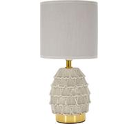 Mauro Ferretti lampe de chevet Pigny E14 Ø 15x30,5 cm crème