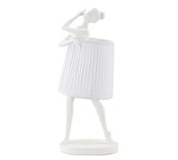 Mauro Ferretti Lampe de table Ballet 29 x 25 cm, résine, blanc, 62,5 cm