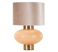 Mauro Ferretti Lampe de table Perly - B - Verre, or, 49 x 33 cm