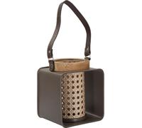 Mauro Ferretti Lanterne 16x13x20 cm marron