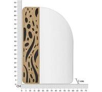 Mauro Ferretti - Miroir en verre et mdf Terry 60 x 1 x 90 cm Multicolore G