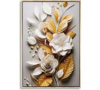 Mauro Ferretti mural Flora avec cadre 42x3.5x62 cm multicolore