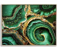 Mauro Ferretti Papier peint photo Smeraldy 82x4x62 cm vert or