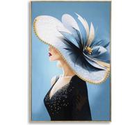 Mauro Ferretti peinture murale Dori avec cadre 62x4x92 cm