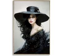 Mauro Ferretti peinture murale Dori avec cadre 62x4x92 cm