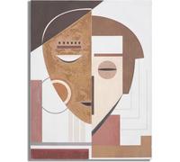 Mauro Ferretti peinture murale Ethnic Face 60x2,7x80 cm multicolore