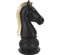 Mauro Ferretti Sculpture cheval 10.5x8.5x19 cm noir et or