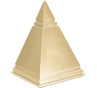 Mauro Ferretti Sculpture Pyramide 11,5x11,5x15,5 cm or