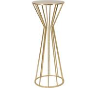 Mauro Ferretti table d'appoint Stick Glam Ø 38x100 cm or