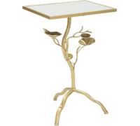Mauro Ferretti table d'appoint Tisty 40x30x60 cm or