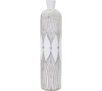 Mauro Ferretti Vase Atene Ø 15x60 cm blanc lavé