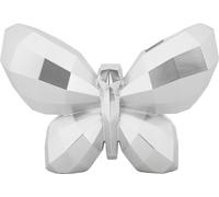 Mauro Ferretti Vase Papillon 22,5x8x15 cm argenté