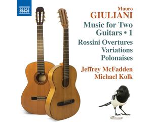 Mauro Giuliani Mauro Giuliani: Rossini Overtures/Variations/Polonaises (CD)
