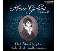 David Starobin – Mauro Giuliani : Intégrale pour guitare Vol. 2 – CD