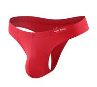 Mauro Kane String Homme Bambou Taille Basse Respirant, S-2XL | Bambou Respirant et Léger, Taille Basse Invisible, Maintien sans Marque, sans Étiquette, Quotidien, Sport et Intime