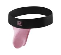 Mauro Kane String Homme Jockstrap Respirant Athlétique sous-vêtements Sportif Taille Basse Tanga Thong Underwear Rose XL