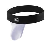 Mauro Kane String Homme Jockstrap Respirant Athlétique sous-vêtements Sportif Taille Basse Tanga Thong Underwear Blanc M