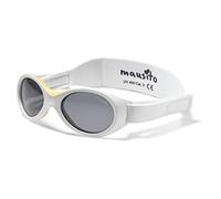 Mausito Lunettes de soleil bébé 0-18 mois bandeau ajustable et souple, monture flexible | Lunettes de soleil enfant avec protection 100% UV400 & sans BPA | Design européen moderne, maintien parfait