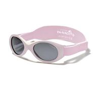 Mausito lunettes de soleil bébé fille 0-18 mois POLARISÉES & BIOPLASTIQUE sans BPA | Flexibles & souples lunette soleil bebe avec bandeau ajustable | 100% PROTECTION UV | Design européen