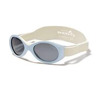 Mausito lunettes de soleil bébé garçon 0-18 mois POLARISÉES & BIOPLASTIQUE sans BPA | Flexibles & souples lunette soleil bebe avec bandeau ajustable | 100% PROTECTION UV | Design européen