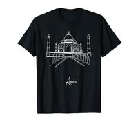 Mausolée du Taj Mahal Inde - Voyage touristique T-Shirt