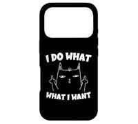 Mauvais Chat Je Fais ce Que Je Veux Coque pour iPhone 17 Pro