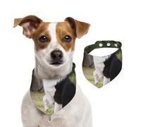 Mauvais Chien Border Collie,Bandanas pour Chien, écharpe en Coton, Bavoirs réglables pour Animaux de Compagnie,L