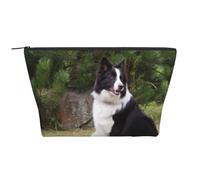 Mauvais Chien Border Collie, Trousse de Toilette Trousse de Maquillage Sac à cosmétiques Trousse de Toilette de Voyage Portable