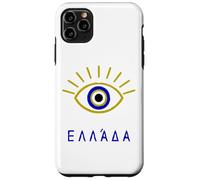 Mauvais œil Grec et « Grèce » écrits en Langue Grecque Coque pour iPhone 11 Pro Max